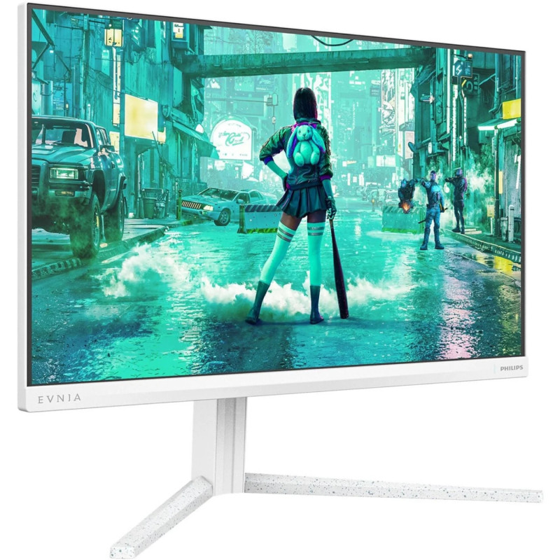 TFT 23.8" Philips 24M2N3201P, Fast IPS, 260Hz, 0,3ms, HDMI, DP, HAS, Pivot, білий