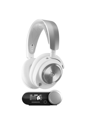 Ігрова гарнітура SteelSeries Arctis Nova Pro Wireless P White PC/PS/SW/MAC/MOB