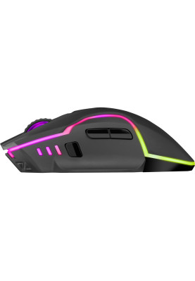 Мишка Defender Oneshot GM-067, бездротова, ігрова, 7 кн, LED 3200 dpi,чорна