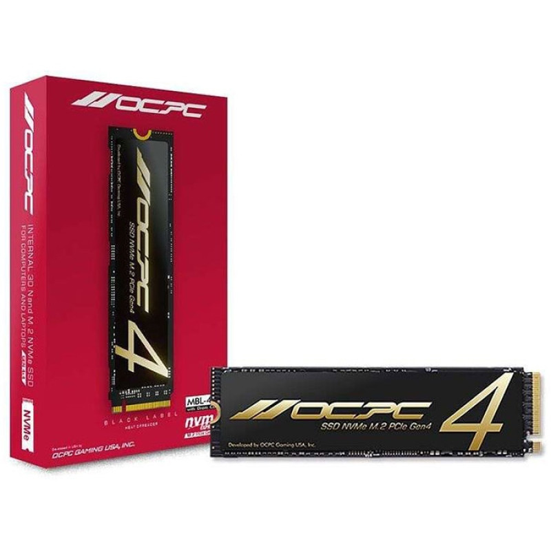 SSD 512Gb OCPC MBL-401 Heatsink M.2 2280 NVMe PCIe 4.0 x4, Retail