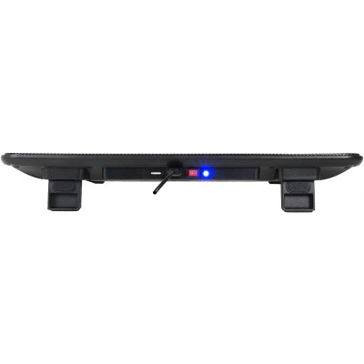 Підставка з вентилятором для ноутбука Crown CMLC-1043T Blue