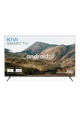 Телевізор 55 Kivi 55U740LB UHD/Smart/Android 9.0/T2/Kivi Media/JVC Sound/Frameless/Magic Motion/Black