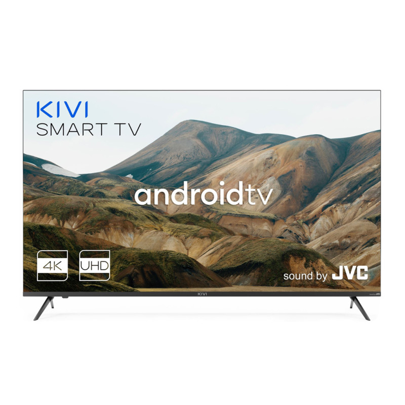 Телевізор 55 Kivi 55U740LB UHD/Smart/Android 9.0/T2/Kivi Media/JVC Sound/Frameless/Magic Motion/Black