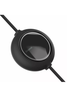 Кабель USB-C Bright Mirror Retractable 3 in 1 (Micro USB+Lightning+Type-C) 100W (1.2m) Black Baseus