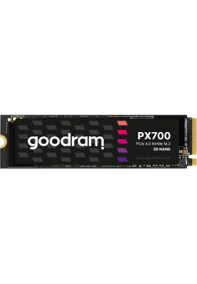 SSD 1Tb GoodRAM PX700 M.2 2280 PCIe NVMe Gen 4x4 3D NAND, Retail