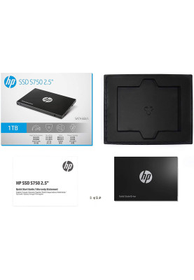 SSD 1Tb HP S750 SATA III 2.5" TLC, Retail
