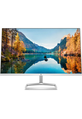 TFT 23.8" HP M24fw, FHD, IPS, HDMI, VGA, сріблястий з сірим