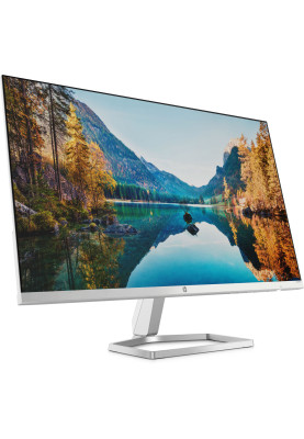 TFT 23.8" HP M24fw, FHD, IPS, HDMI, VGA, сріблястий з сірим