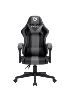 Крісло ігрове Defender Cosmic поліуретан 50мм, Клас 4, Black/Gray