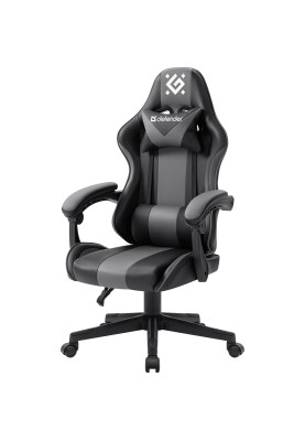 Крісло ігрове Defender Cosmic поліуретан 50мм, Клас 4, Black/Gray