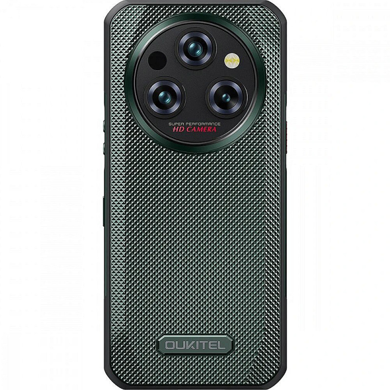 Смартфон Oukitel WP35 5G 6.6" FHD+ /8GB/256GB/ MTK6100+ /11000mAh /64+32Мп/ IP69K /NFC Green