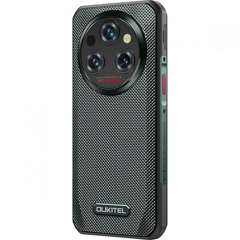 Смартфон Oukitel WP35 5G 6.6" FHD+ /8GB/256GB/ MTK6100+ /11000mAh /64+32Мп/ IP69K /NFC Green