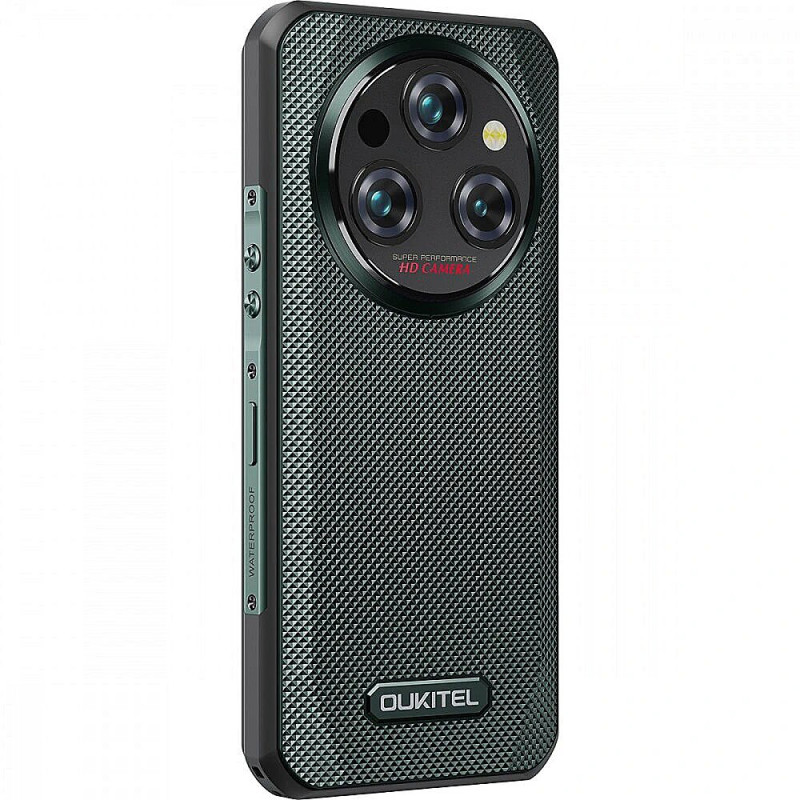 Смартфон Oukitel WP35 5G 6.6" FHD+ /8GB/256GB/ MTK6100+ /11000mAh /64+32Мп/ IP69K /NFC Green
