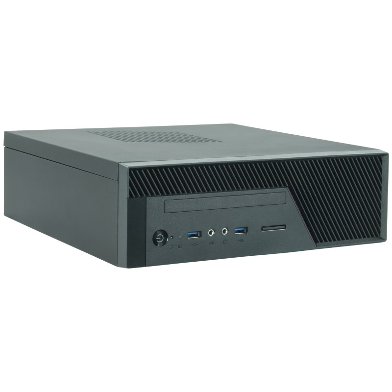 Корпус Chieftec UNI BU-12B miniITX, БЖ 300W, SLIM FF