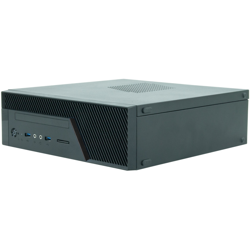 Корпус Chieftec UNI BU-12B miniITX, БЖ 300W, SLIM FF