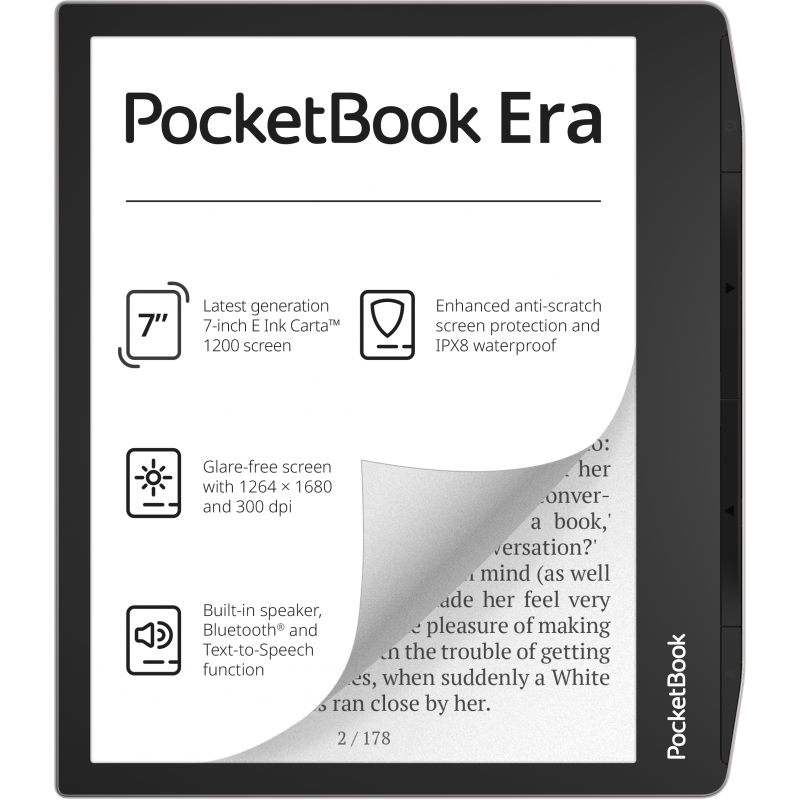 Електронна книжка PocketBook 700, Era, 16Gb, Stardust Silver