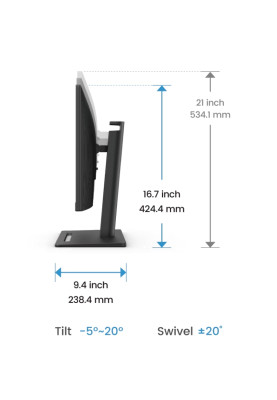 TFT 27" BenQ GW2790T, IPS, 100Hz, 2xHDMI, DP, HAS, Pivot, колонки, чорний