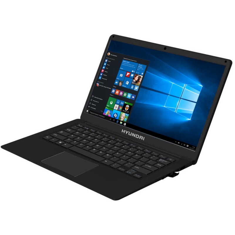 Ноутбук Hyundai HyBook 14.1"HD TN/Celeron N3350/4/64/Intel HD/W10S/Black (HTLB14INC4Z1EBK)