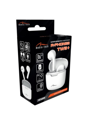 Навушники TWS Media-Tech R-PHONES White