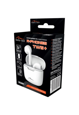 Навушники TWS Media-Tech R-PHONES White