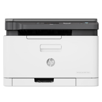 БФП А4 HP LaserJet Color 178nw (18 стор/хв, 600х600 dpi, Wi-Fi, Ethernet, білий)
