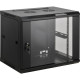 Шафа настінна 19", 15Ux600x450, (Ш*Г), зібрана, чорна