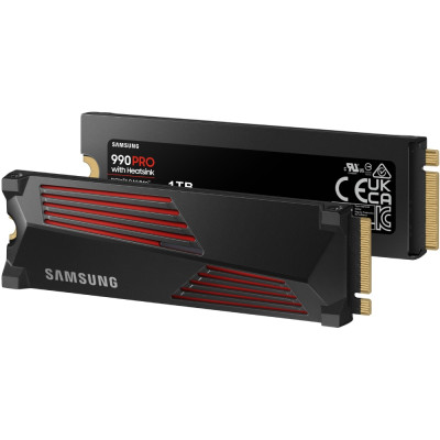 SSD 1TB Samsung 990 PRO with Heatsink M.2 NVMe PCIe 4.0 2280 V-NAND MLC SSD 1TB Samsung 990 PRO with Heatsink M.2 NVMe PCIe 4.0 2280 V-NAND MLC