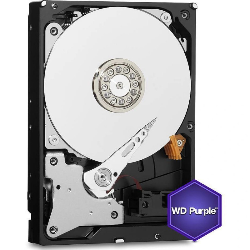 HDD 1000Gb, 5400rpm, WD Purple, 64M, SATA III (WD11PURZ)