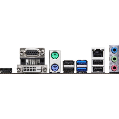 Материнська плата ASRock H510M-HDV R2.0 (1200/H510, 2*DDR4, 1xPCIex16, HDMI/DVI/VGA, 4xSATAІІІ, GLan, 7.1ch, mATX)