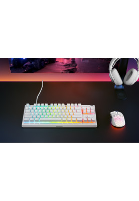 Клавіатура ігрова SteelSeries Apex 3 TKL UA White