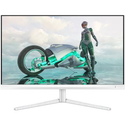 TFT 27" Philips 27M2N3201A, IPS, 180Hz, 0,5ms, 2xHDMI, DP, HAS, Pivot, колонки, білий