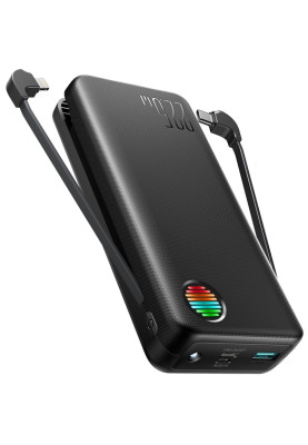 УМБ Joyroom 20000mAh 22.5W PD QC3.0 USB-C Lightning Cables black