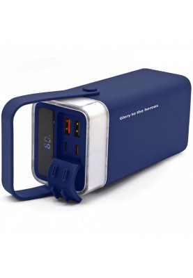 УМБ Aspiring Vigor 30 PD 65W 30000mAh 2xType-C, 2xUSB, LED cиня