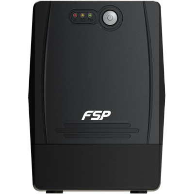 ДБЖ FSP Fortron FP1000, 1000ВА/600Вт, Line-Int, IEC*4, USB, AVR, Black