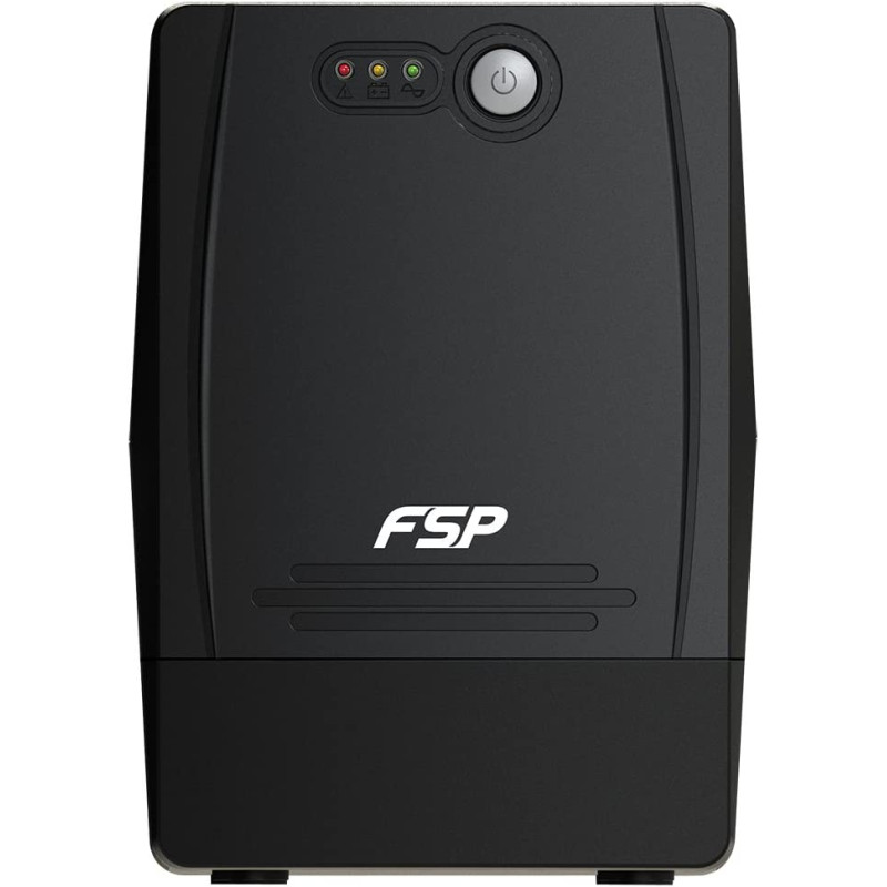 ДБЖ FSP Fortron FP1000, 1000ВА/600Вт, Line-Int, IEC*4, USB, AVR, Black