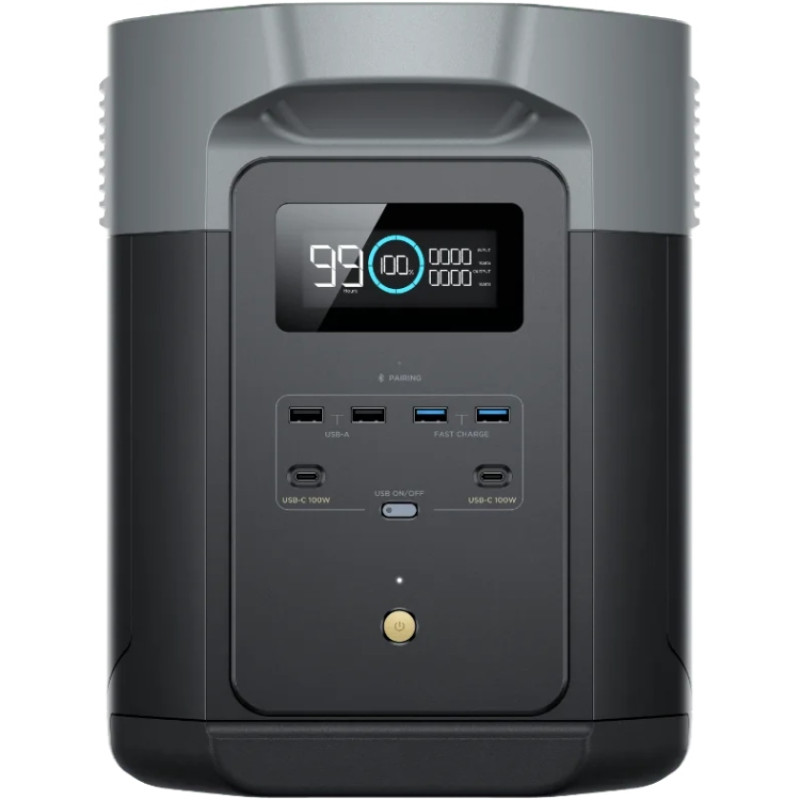 Зарядна станція EcoFlow DELTA 2 Max (2048 Вт/г, 2400Вт)