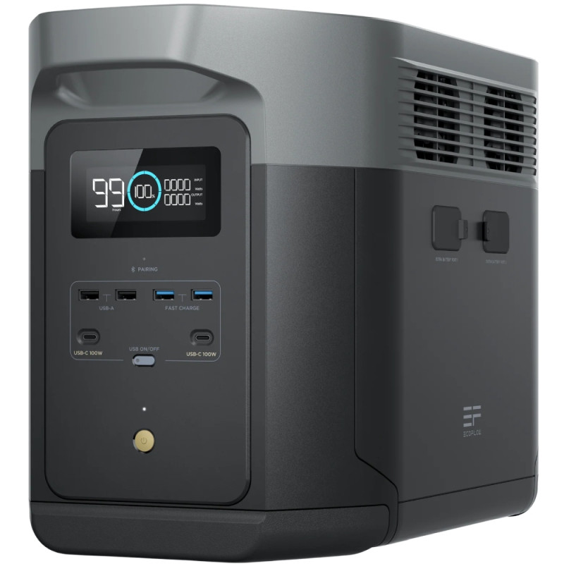 Зарядна станція EcoFlow DELTA 2 Max (2048 Вт/г, 2400Вт)