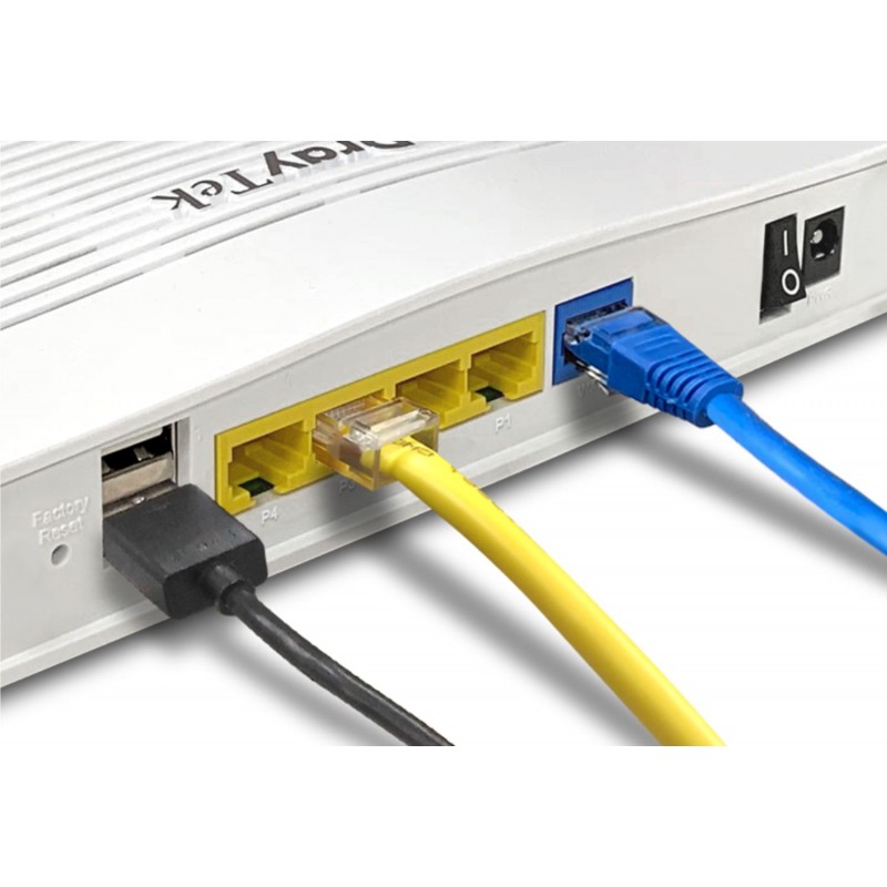 Маршрутизатор Drytek Vigor 2135, 1 WAN GbE, 4 LAN GbE, 2 USB 2.0, 2 VPN, Multi-LAN (4+IP Routed Subn