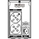 ДБЖ Marsriva MR-UF800L, 800ВА/480Вт, Line-Interactive, LED version, з літієвою батареєю