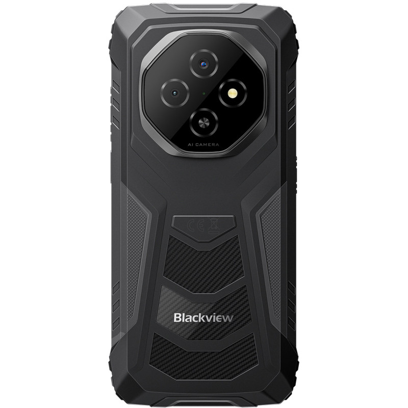 Смартфон Blackview FORT 1 6.56" HD+ /6GB/256GB/ T615 / 10000mAh / 16+2+8Мп / NFC / IP69K / Black