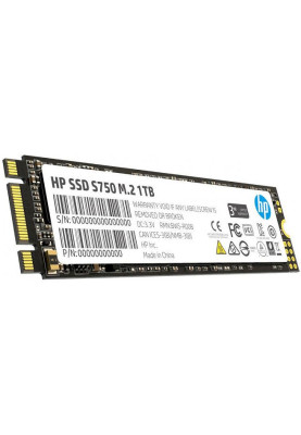 SSD 1Tb HP S750 M.2 2280 SATA III 3D NAND TLC, Retail