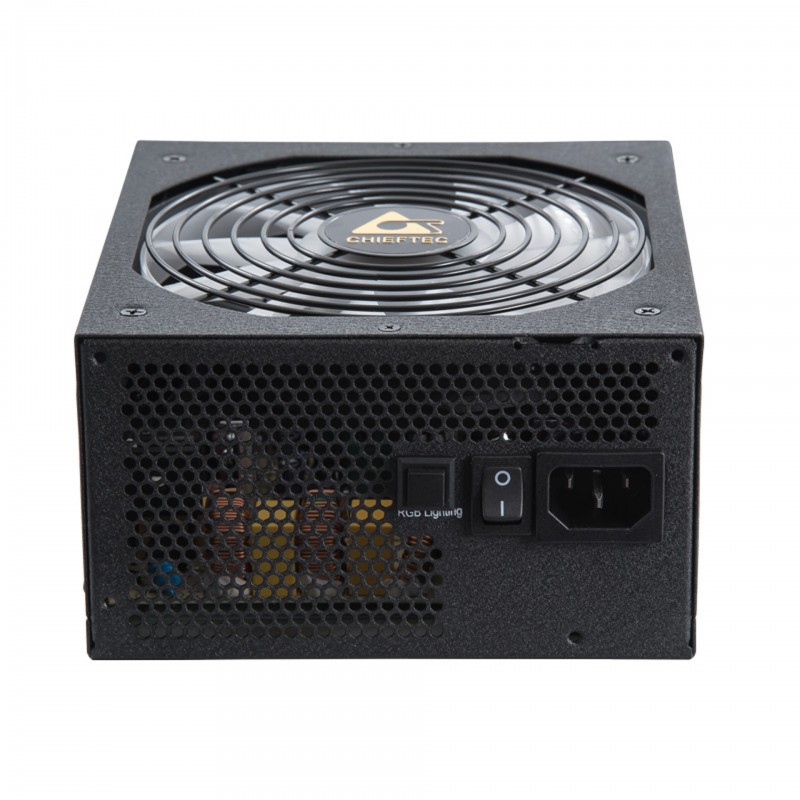 БЖ 650W Chieftec PHOTON GOLD GDP-650C-RGB, 140 mm RGB Fan, >90%, Modular, Retail Box
