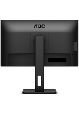 Монітор TFT 27" AOC Q27P3CV, QHD, IPS, 75Hz, 2xHDMI, DP, USB-C, RJ-45, USB-hub, HAS, Pivot, чорний, колонки