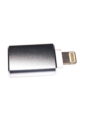 Перехідник OTG Lightning-USB 3.0 AF Silver