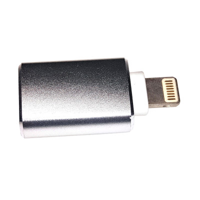 Перехідник OTG Lightning-USB 3.0 AF Silver