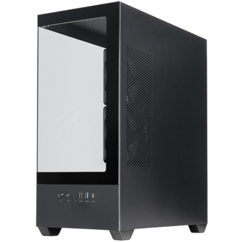 Корпус Chieftec VISTA GT-01B-OP 3x120mm A-RGB, ATX, без БЖ, Black