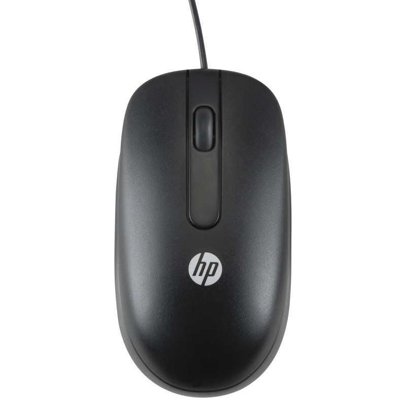 Мишка HP HP Optical Scroll PS/2, 2кн., 800 dpi, чорна