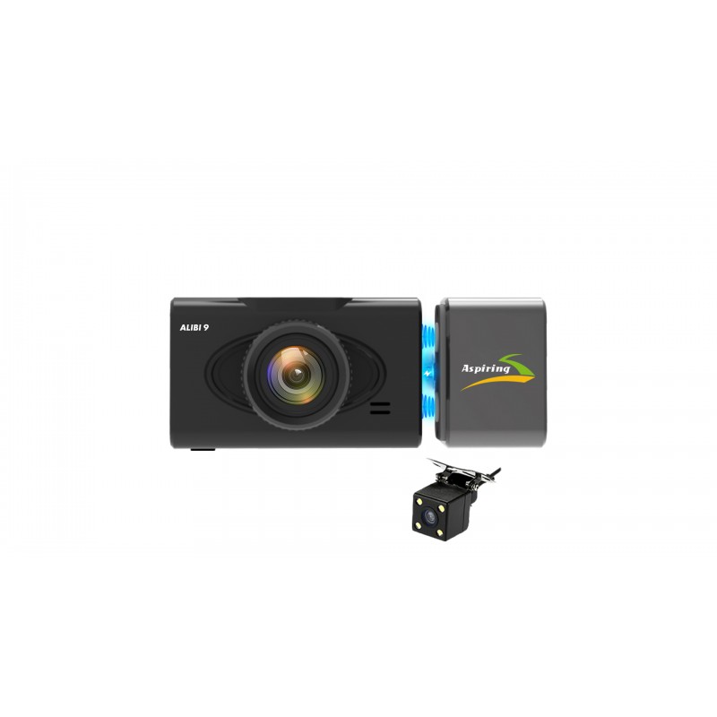 Відеореєстратор Aspiring Alibi 9 GPS, 3 Cameras, Speedcam