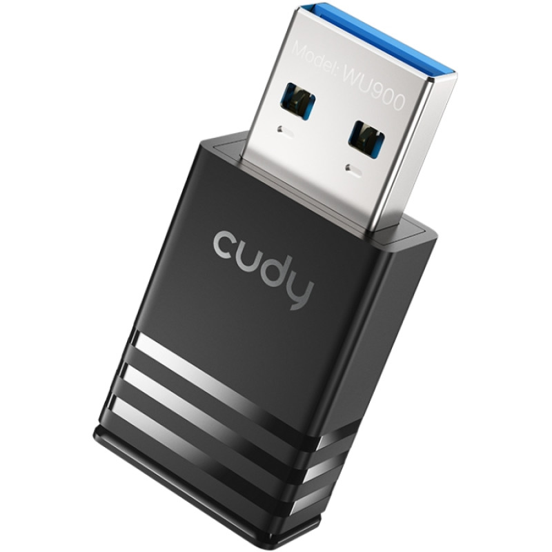 Адаптер WiFi Cudy WU900, AX900 Wi-Fi 6 USB  Adapter