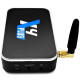 TV Медіаплеєр Ugoos X4 PLUS 4/64Gb/Amlogic S905X4/Android 11/WiFi/BT/Miracast/AV/IR RC/змінна антена